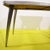 Blue Rectangular Blue Laminate Table with Metal Legs For Sale - Image 8 of 11