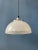 Vintage White Faro Acrylic Glass Pendant Lamp from Guzzini For Sale - Image 11 of 11