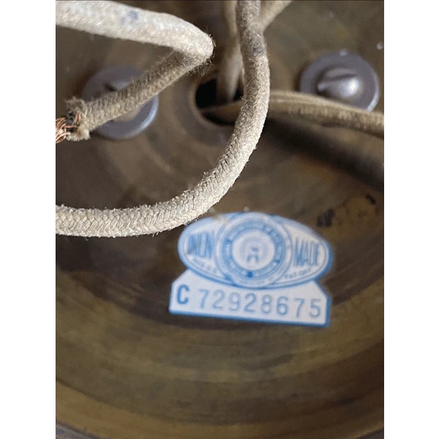 Neoclassical Vintage Neoclassical Union Made Colonial Style Brass 2 Light Wall Sconce For Sale - Image 3 of 6
