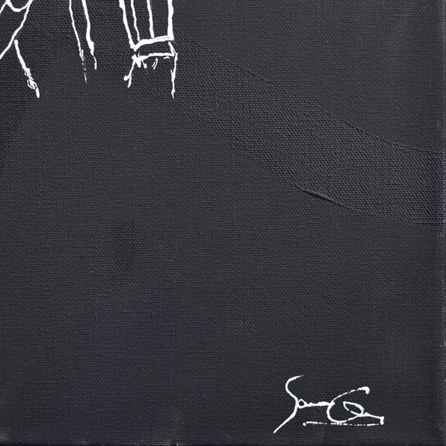Schematic 14 - Original Contemporary Neo-Expressionist Mixed Media Painting on Canvas by Soren Grau For Sale In Los Angeles - Image 6 of 9