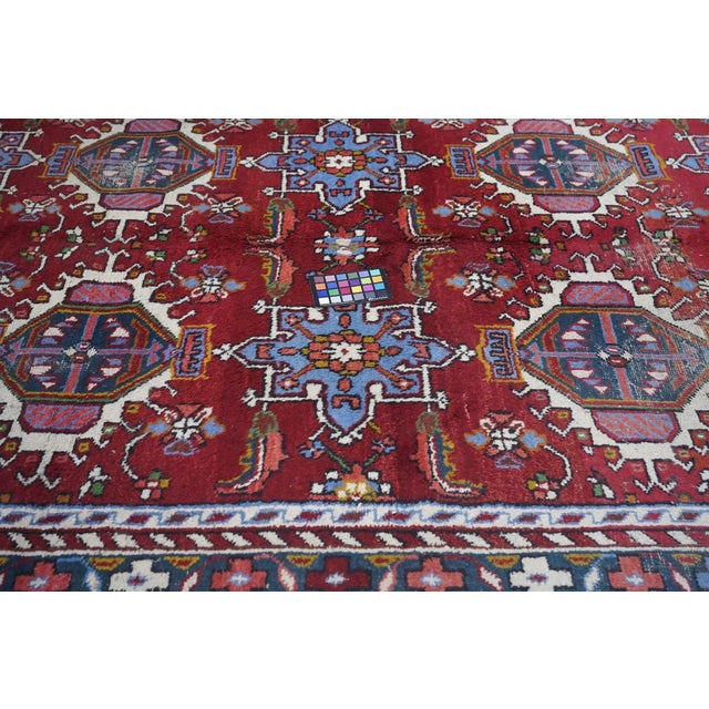 Indian Rug 7'0' X 9'8'' For Sale - Image 9 of 10