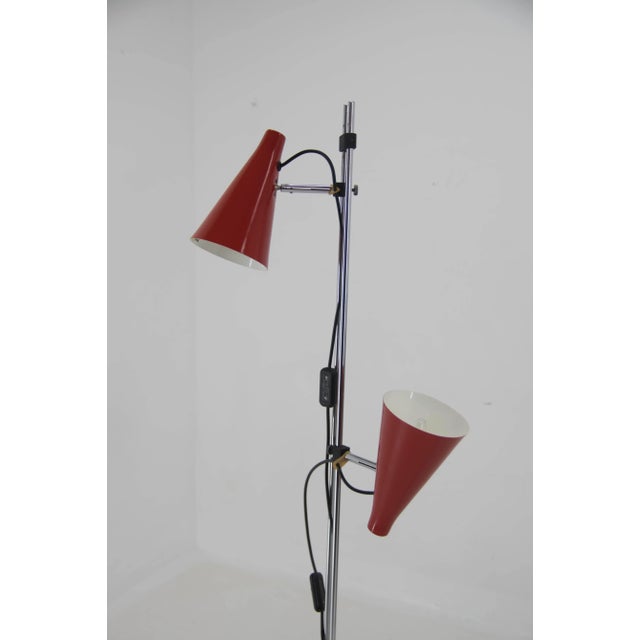 Floor Lamp attributed to Hurka for Lidokov, 1960s For Sale - Image 6 of 12