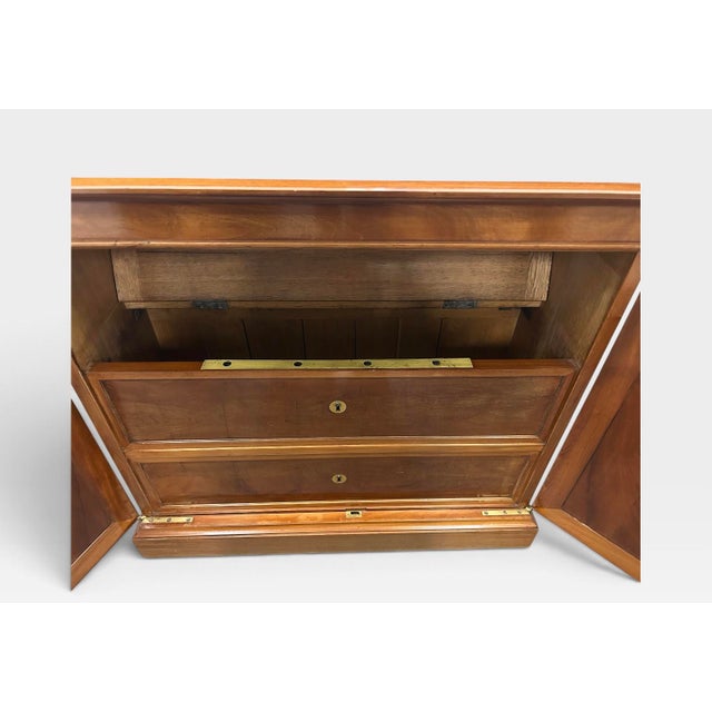 French Restoration /Early Charles X Commode À Vantaux Et Tiroirs, Attributed to Bernard Molitor (1755–1833) For Sale - Image 9 of 16