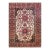 1900s Ivory Medallion Tribal Antique Persian Bakhtiari Rug 12' 6" X 17' 4" Handknotted Wool Carpet For Sale