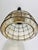 1960s Large Mid-Century Iron and Glass Pendant Lamp by Glashütte Limburg, 1960s For Sale - Image 5 of 8