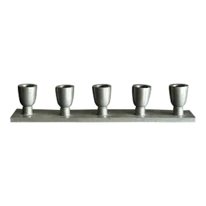 1930s Pewter Candelabra by Sylvia Stave for c.g. Hallberg