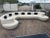 4 section 8 pillows Very high Grade Leather Secton A 68"x29"x28" Section B 61"x29x28" Section C 61"x29"x28 Section D...
