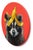 Contemporary Raccoon With Banana Bangs - Original Surreal Raccoon Animal Pop Art Oil Painting For Sale - Image 3 of 8