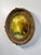 Mid 20th Century Stephanos Sideris Signed Impressionist Oil – "Park Scene" With Golden Oval Frame For Sale - Image 12 of 12