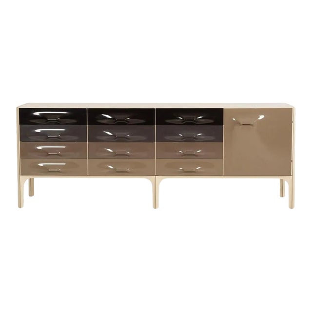 Raymond Loewy Df2000 Sideboard for Doubinsky Frères - 1960s For Sale