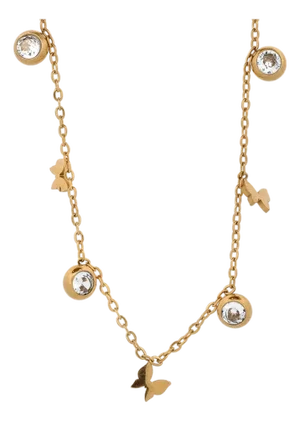 Hope Butterfly Gold & Diamond Necklace