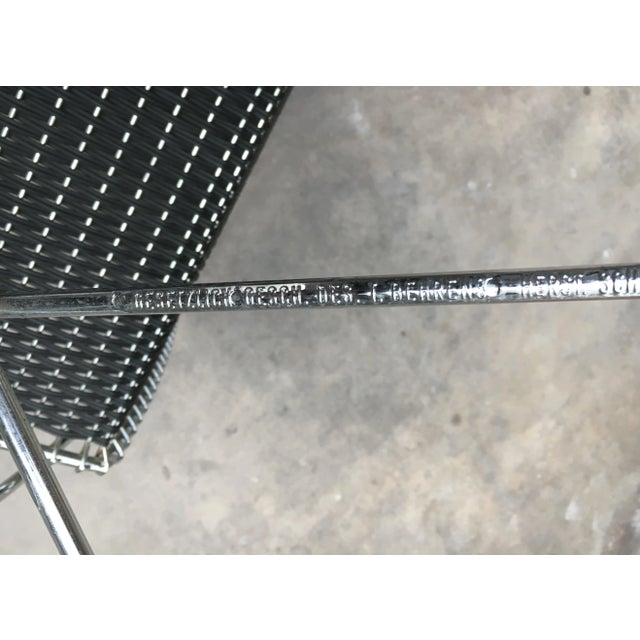 German Kreuzschwinger Chair by Till Behrens for Schlubach, 1980s For Sale - Image 6 of 10