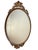 Vintage French Gilded Wooden Mirror, 1959 For Sale - Image 6 of 6