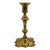 Circa 1740-60 English George II Period Brass Candlestick For Sale