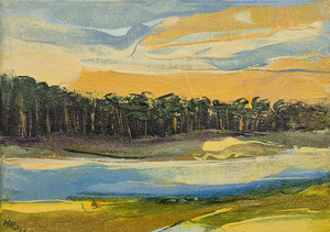Monika Rossa, Landscape, 2025, Oil on Canvas