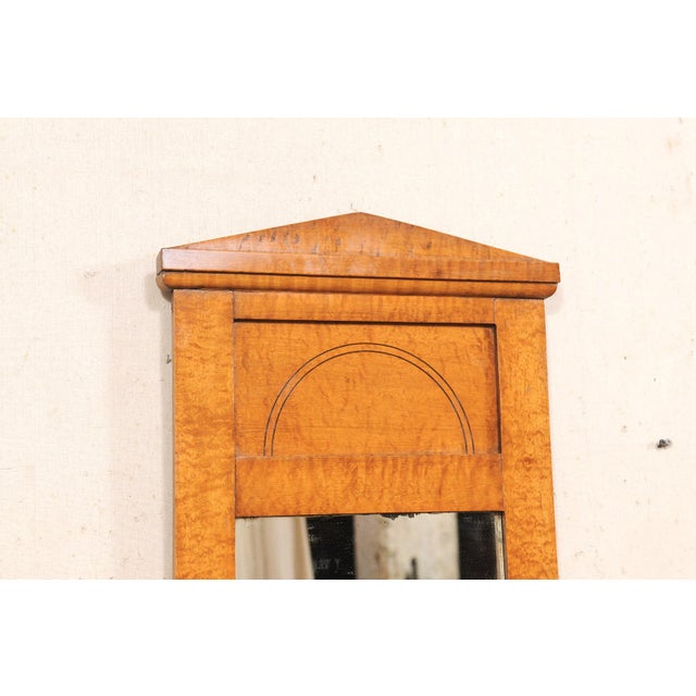 Swedish Karl Johan Birch Mirror, Circa 1840 For Sale In Atlanta - Image 6 of 11