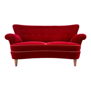 1940’s Curved Danish Sofa