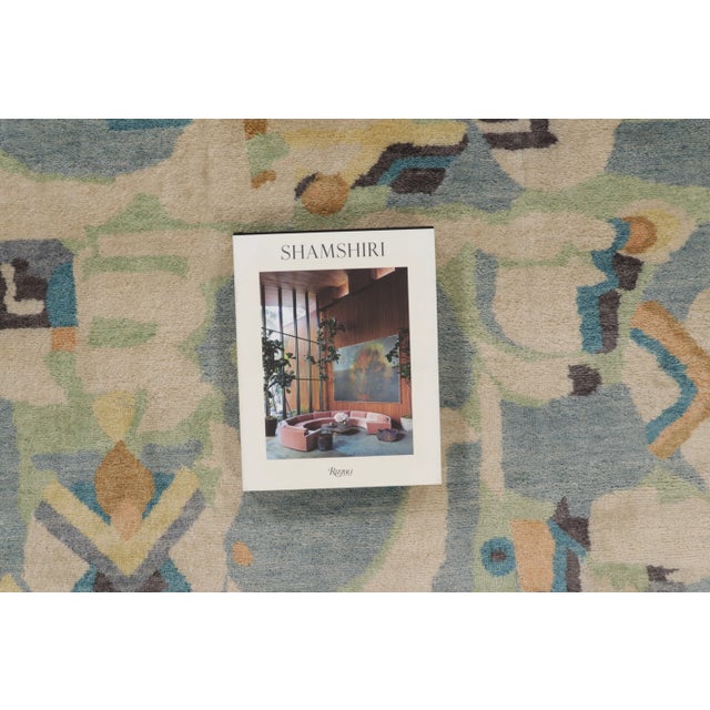 Contemporary Art Deco Polychromatic Geometric Wool Rug by Rug & Kilim, India For Sale - Image 11 of 12