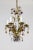 French 1940s Gilt Purple & Amber Fruit Crystal Chandelier For Sale - Image 3 of 12
