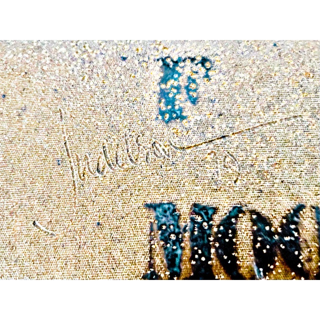 Studio Pottery - Signed David Judelson, Large Rectangular Studio Stoneware Platter (1979) For Sale In Miami - Image 6 of 7