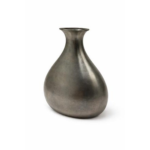 1950s Swedish Modern Pewter Vase from Gab Guldsmedsaktiebolaget, 1950s For Sale - Image 5 of 9