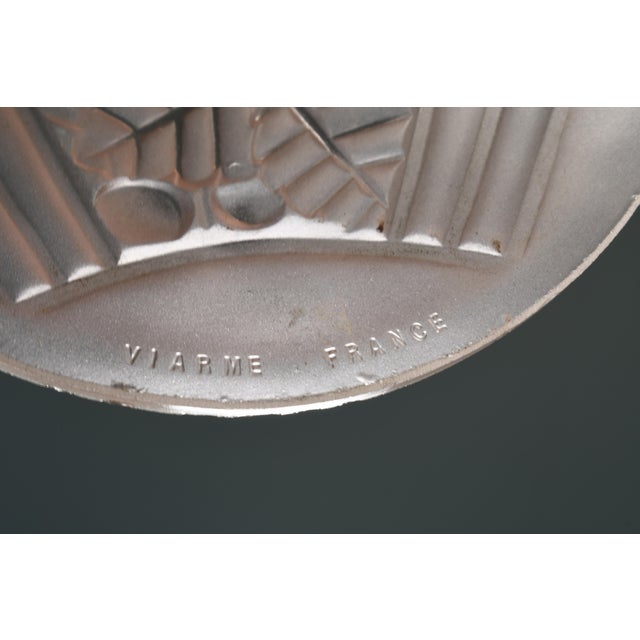 French Art Deco Wall Sconces by Viarme 1930 France - A Pair For Sale - Image 10 of 10