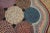 Beautifuly Soft Multi Color Ground With Colorful Circles Oval Antique American Braided Rug For Sale - Image 9 of 15