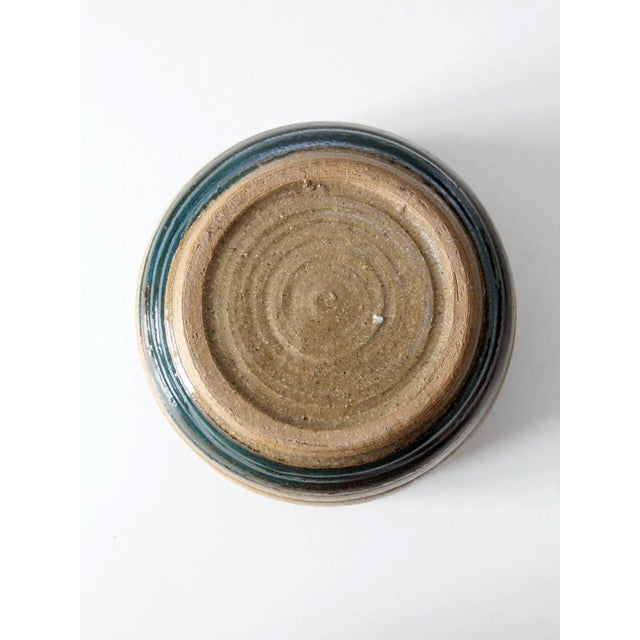 Vintage Studio Pottery Bowl For Sale - Image 6 of 9