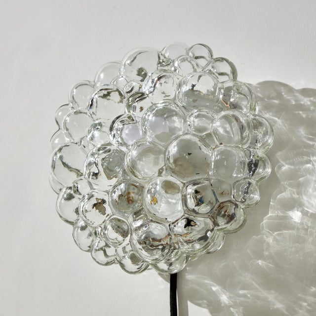 Bubble Glass Wall Light by Helena Tynell for Limburg, 1960s For Sale - Image 11 of 11
