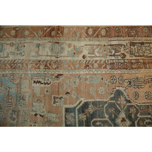 Vintage Distressed Baktiari Carpet - 6'11" x 9'8" For Sale - Image 12 of 12