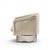 Pace Collection Leon Rosen for Pace Mid Century Chrome Swivel Lounge Chair For Sale - Image 4 of 9
