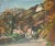 Campaign 1930s Marcel Niquet Autumn in Amfreville Sous Les Monts Oil On. Wood For Sale - Image 3 of 3