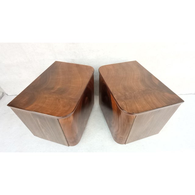 Bedside Tables by Jindřich Halabala for Up Závody, 1960s, Set of 2 For Sale - Image 9 of 17