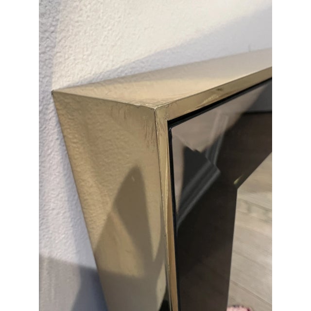 Brass Brass Thetis Mirror by Jean-Louis Deniot for Pouenat From Holly Hunt For Sale - Image 8 of 12