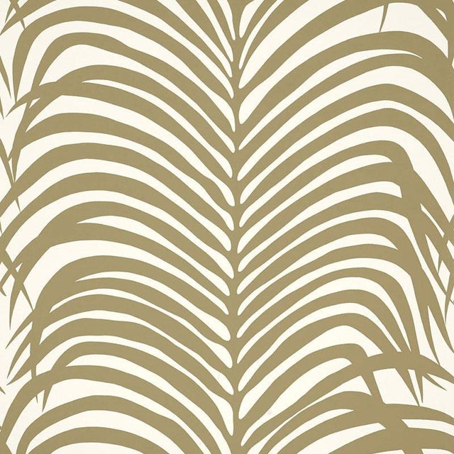 Sample - Schumacher Zebra Palm Pattern Animal Floral ...