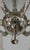 Hettier & Vincent French Art Deco Chandelier 1930s - Floral Glass & Nickeled Bronze For Sale - Image 9 of 15