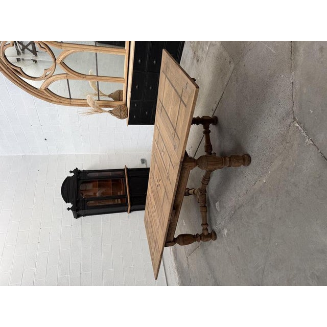 19th Century Italian Table in Oak For Sale - Image 3 of 18