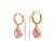 3.660 cts Natural pink sapphire and 0.41 cts diamond earrings in 18k gold For Sale In New York - Image 6 of 18