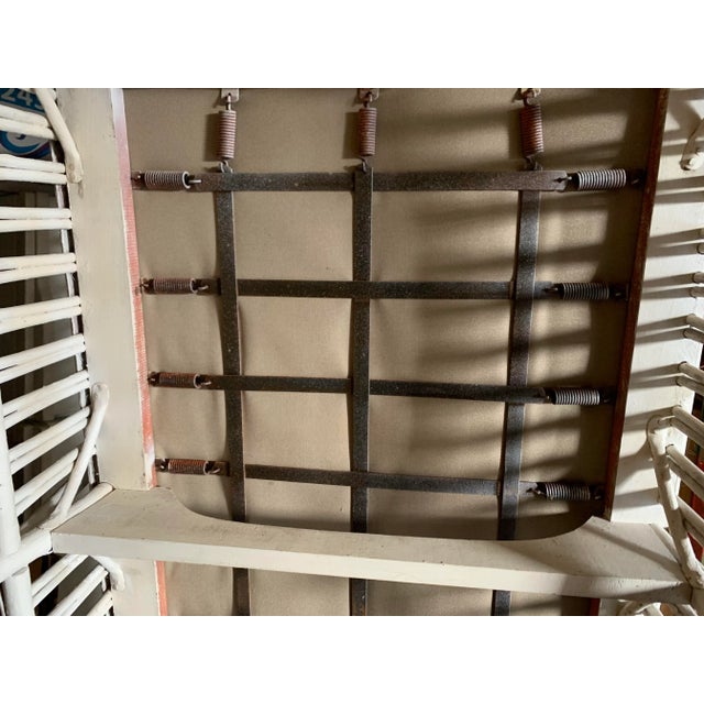 Vintage Rattan Cottage Sofa For Sale - Image 11 of 12