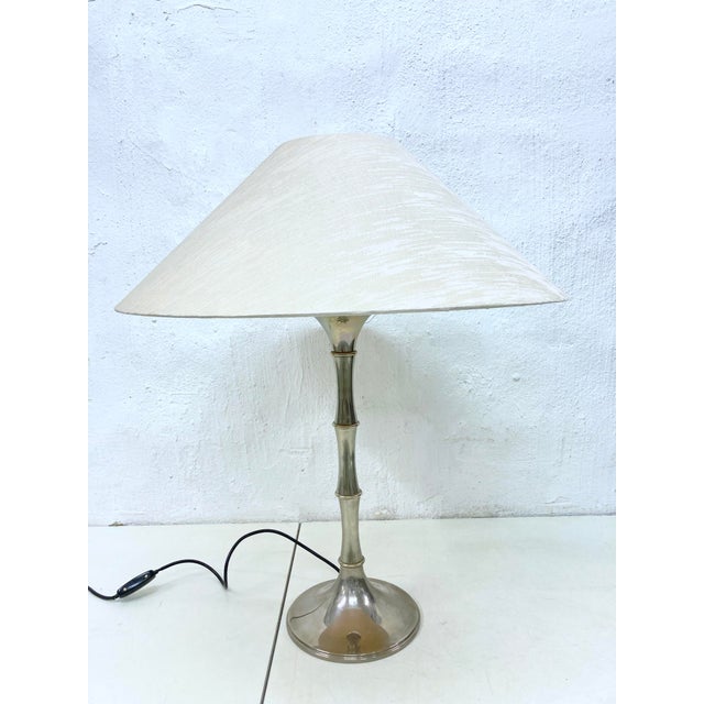 Bamboo Table Lamp by Ingo Maurer M Design, 1970s For Sale - Image 12 of 13