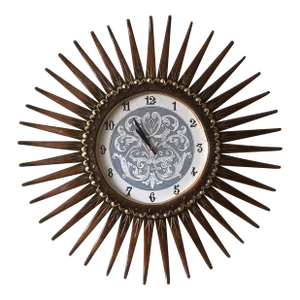 1990s "Sunbeam" Maple Wood Clock