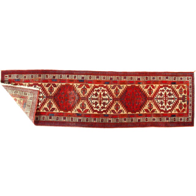 Original Antique Persian SERAB Handmade and hand-knotted in Northwest of Iran Lamb's Wool on a Cotton Foundation Hand-Spun...