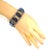 Vintage Sapphire Crystal Bracelet 1960s For Sale - Image 9 of 9