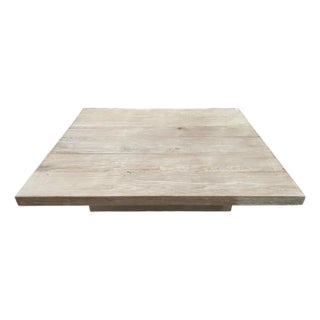 Andrianna Shamaris Signature St. Barts Teak Wood Coffee Table For Sale
