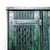 Green Five Door Locker by Strafor for Forge De Strasbourg, 1930s For Sale - Image 9 of 16