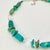 1990s Vintage Southwestern Navajo Barse Sterling, Faux Turquoise Nugget & Lucite Beaded Necklace - 16” For Sale - Image 9 of 13