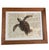 Illustration Vintage Sea Turtle Script Art Print in Fluted Wooden Frame For Sale - Image 3 of 12