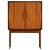 Bar Cabinet in Rosewood, Glass and Steel attributed to Torbjørn Afdal, 1960s For Sale