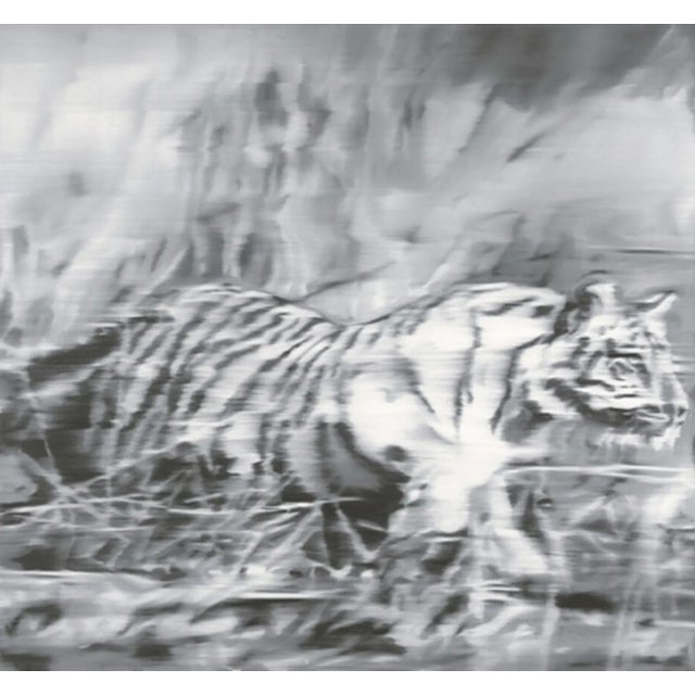 Gerhard Richter, Tiger, Print, in Exhibition Piece conditions. Designed 1960 to 1969