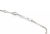 Contemporary 17413 - Victoria Casal Diamonds & Pink Mother of Pearl 18k White Gold Bracelet For Sale - Image 3 of 5